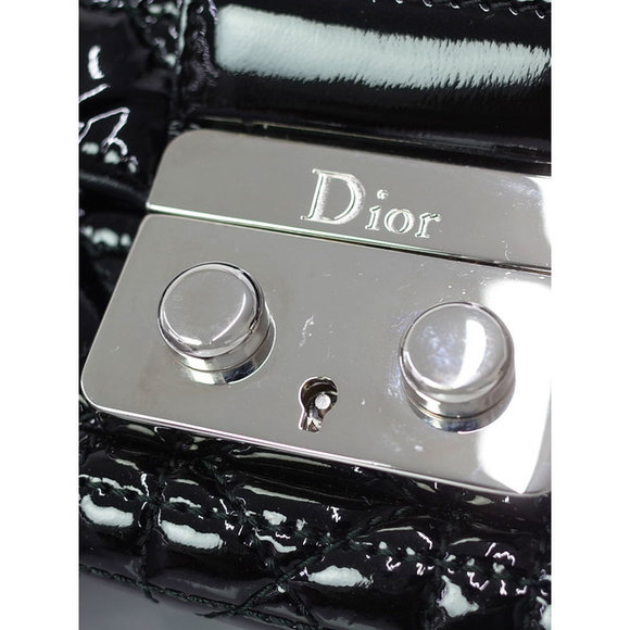 Christian Dior Cannage Semi Shoulder Bag Black - Picture 6 of 7